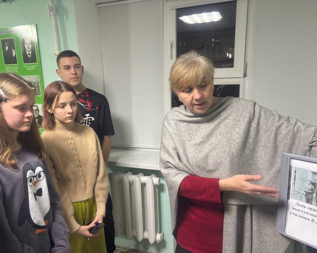 16 января состоялась первая обзорную экскурсию в этом году в музее "Трудовой славы" ГБПОУ РК "ФТСКС"